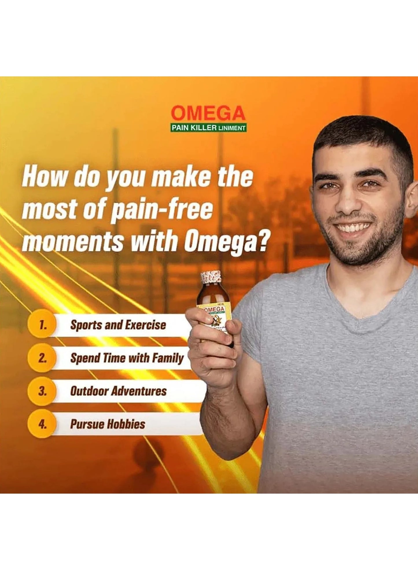 Omega,Pain Relief Medicine,30ml