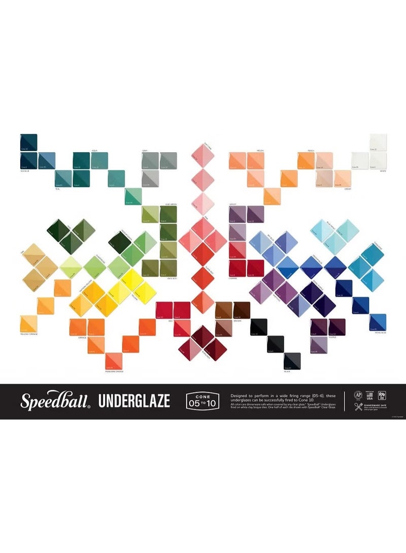 Speedball Ceramic Underglaze Teal 59.1 ML