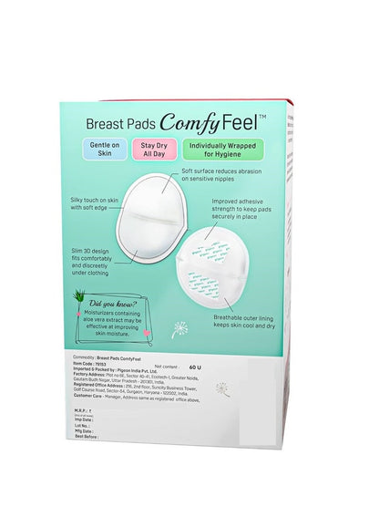 Pigeon Brest Pads Comfy Feel 60 Pcs