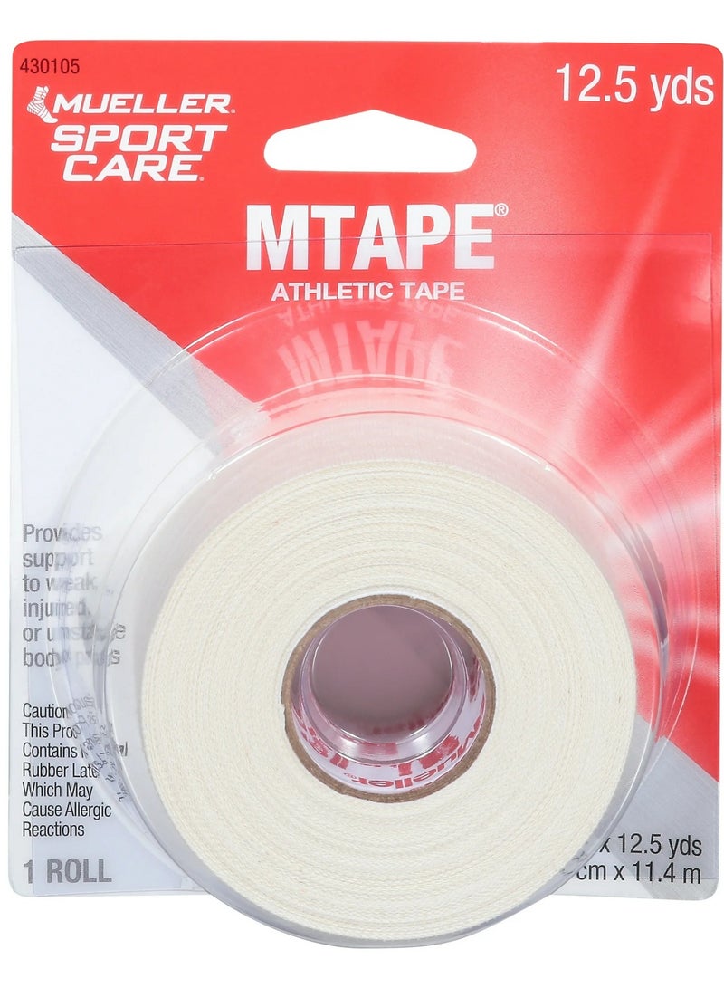 Mueller Sports Medicine Mtape White - Premium Athletic Tape
