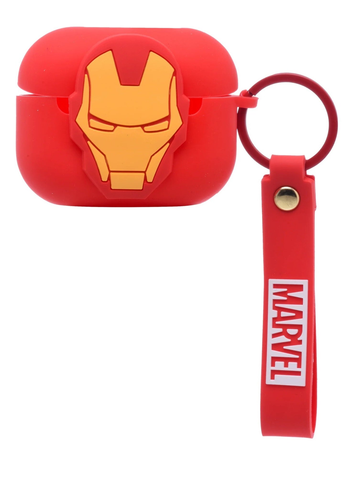 avengers earphone, avengers earphone protective, bold red, case red, color red, earphone protective, earphone protective case, iron man, keep away, man color, marvel, protective case, protective case red, red color, soft dry
