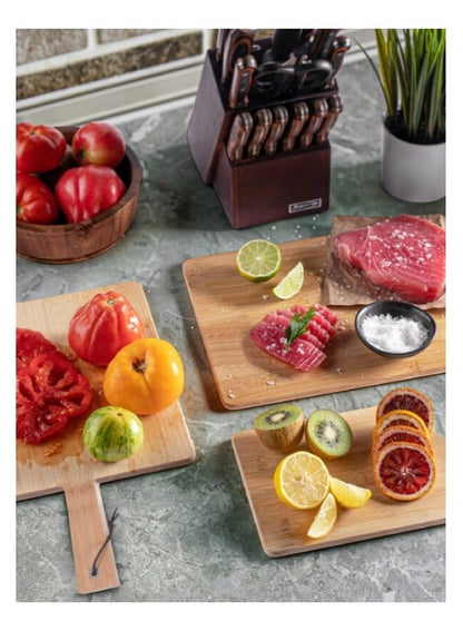 Bamboo Cutting Boards Set - Excellent Houseware