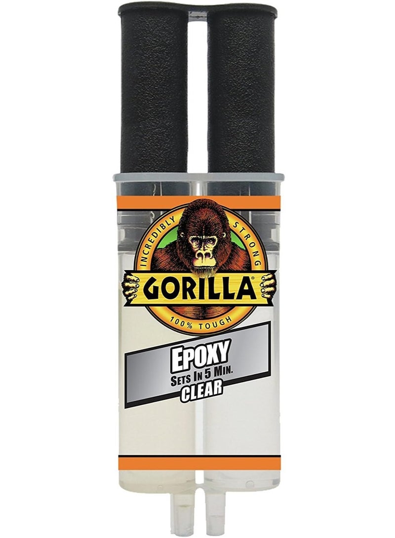 Gorilla Epoxy Syringe Clear 25 ML