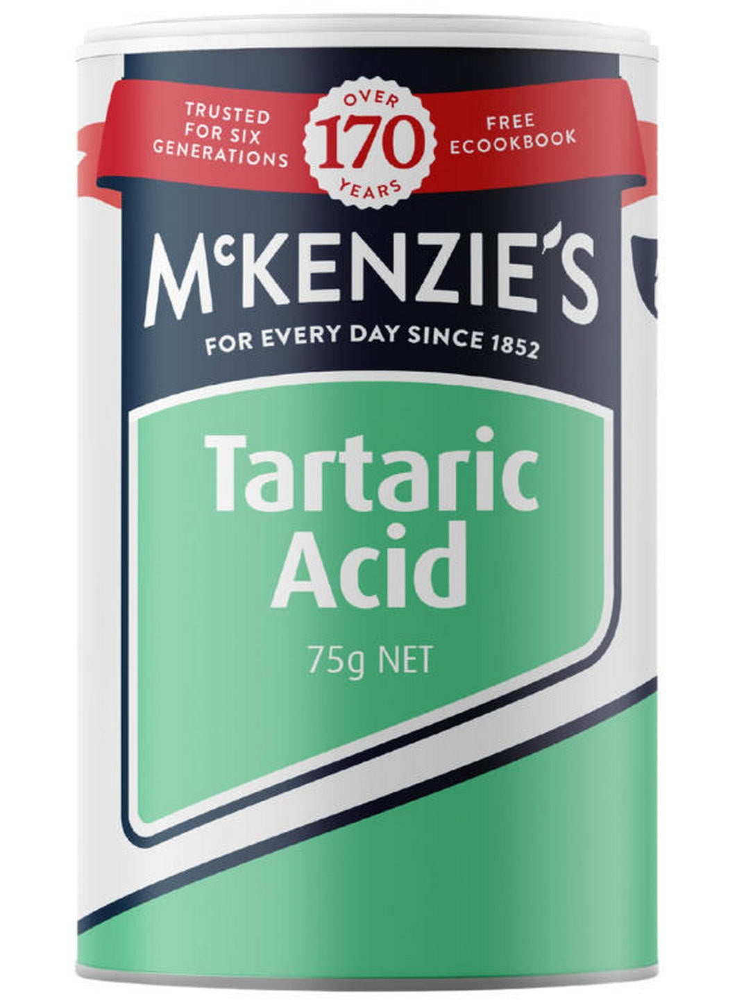 acid 75g, acid found, acid key, adds tangy, baked goods, baking soda, ice cream, many fruits, mckenzie s, regular home, soft drinks, tartaric acid, tartaric acid 75g, usage ideas, wine making