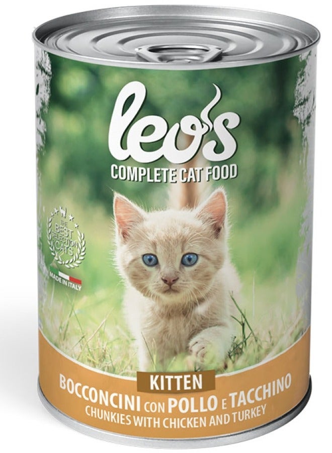 LEOS Complete Kitten Food With Chicken And Turkey