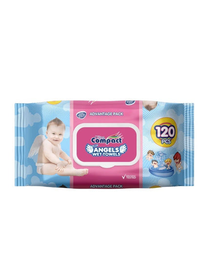 Ultra Compact Baby Wet Wipes 120 Pack - Ultra Compact
