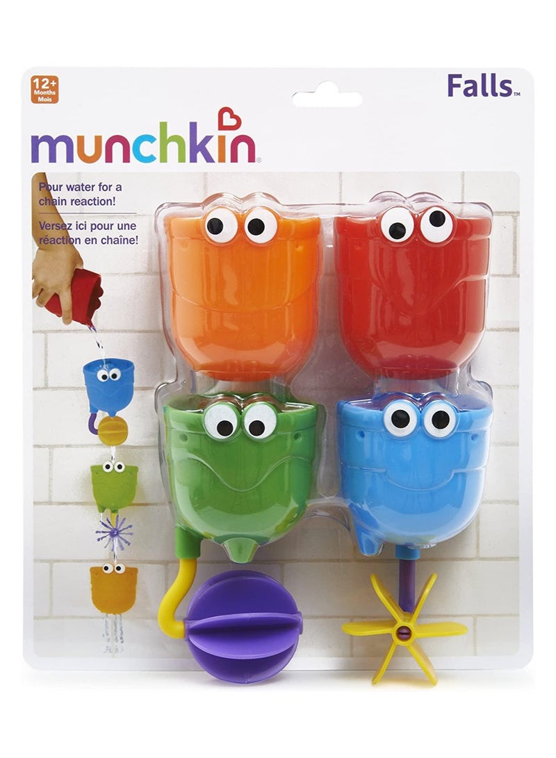 Munchkin Falls Toddler Bath Toy for Fun Bath Time