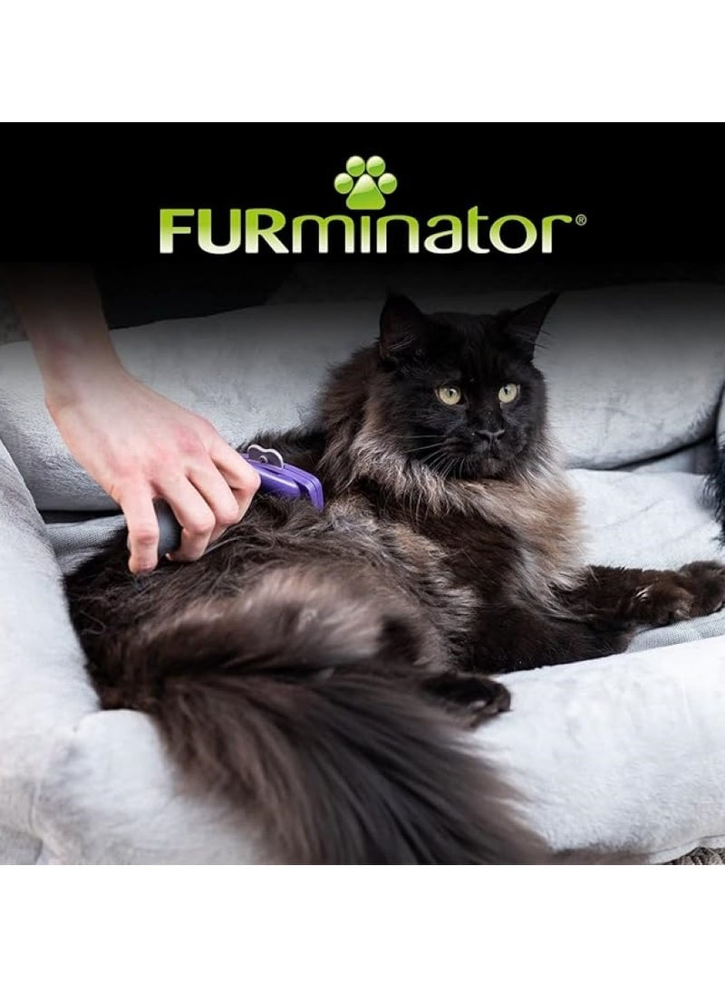 FURminator Cat Undercoat Deshedding Tool Long Hair