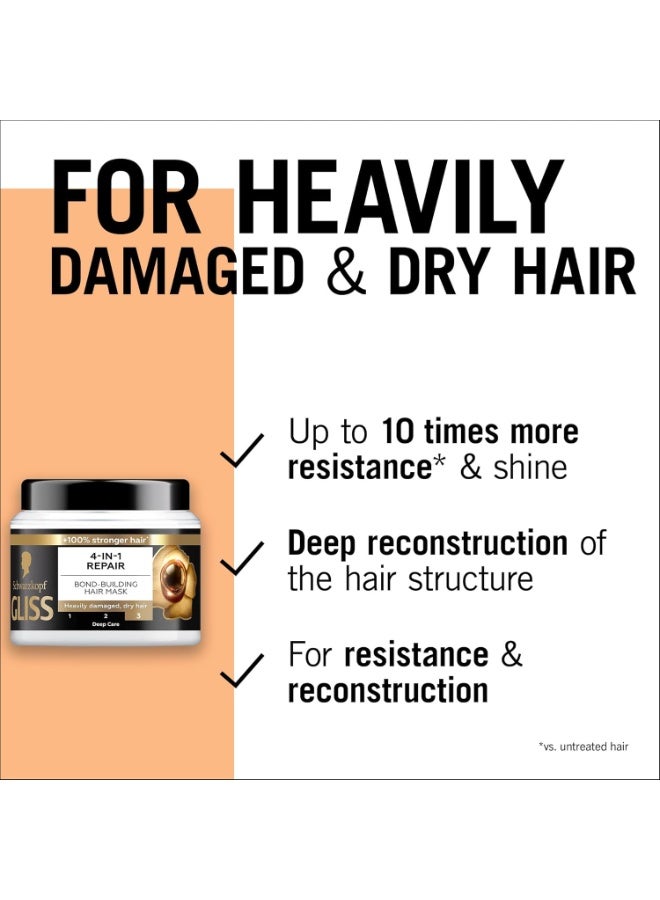 Schwarzkopf Gliss 4 In 1 Hair Mask 400 ML