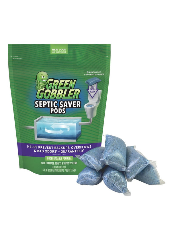 Green Gobbler Septic Saver Pods 222g