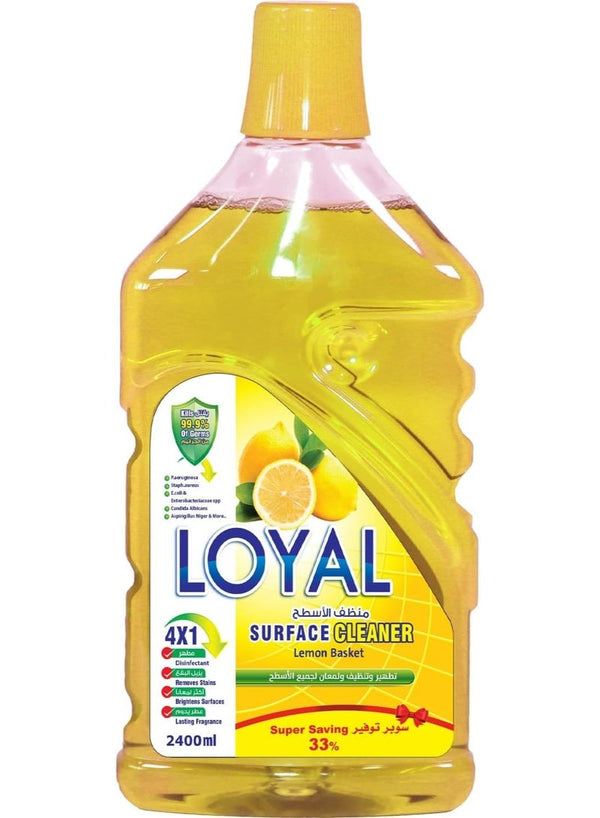 Loyal Surface Cleaner with Lemon Scent 2.4 L