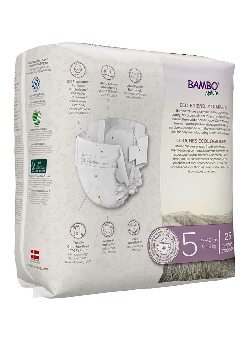 Eco-Friendly Diapers Size 5 by BAMBO NATURE