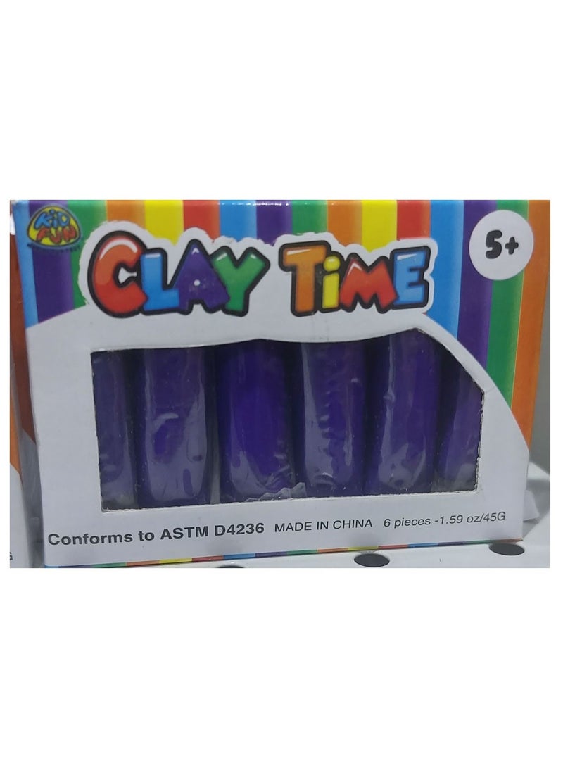 Mini Modeling Clay 45g Purple by US Toy Company