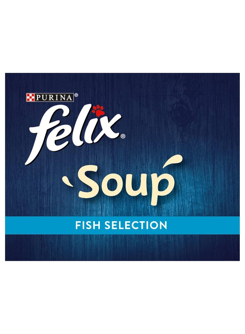 Purina Felix Soup Original with Cod Tuna and Plaice