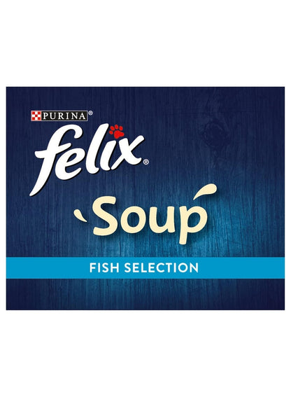 Purina Felix Soup Original with Cod Tuna and Plaice
