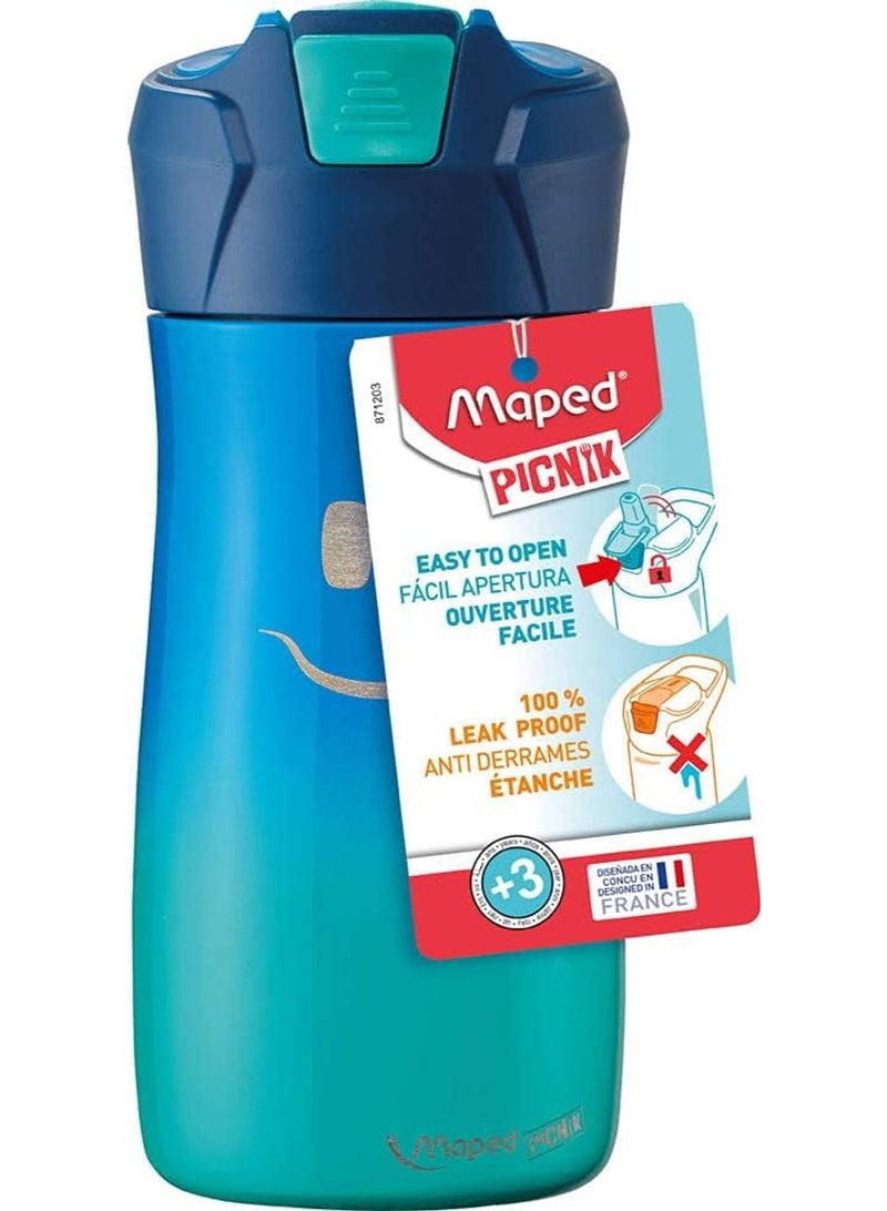 Maped Picnik Concepts Drinks Bottle 430ML Blue