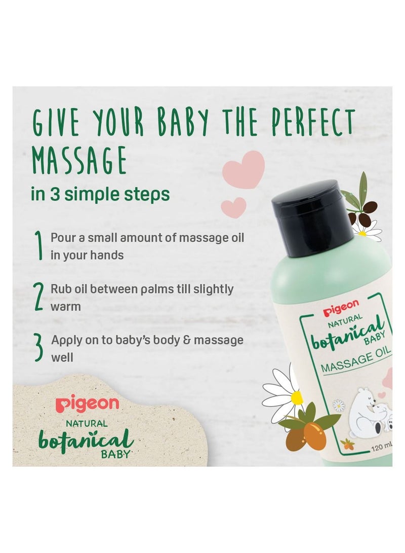 Pigeon Natural Botanical Baby Massage Oil