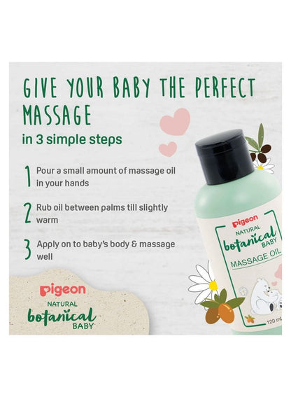 Pigeon Natural Botanical Baby Massage Oil
