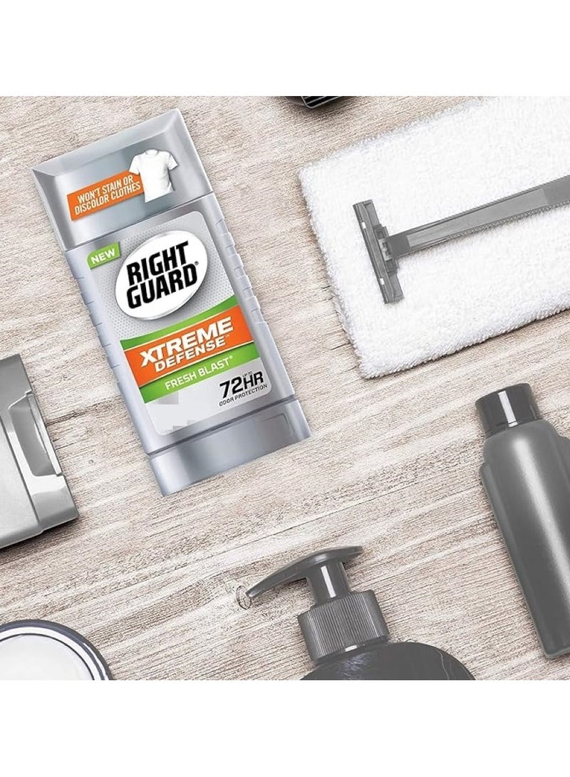 Right Guard Xtreme Defense Deodorant Fresh Blast