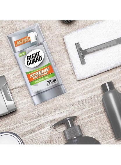 Right Guard Xtreme Defense Deodorant Fresh Blast