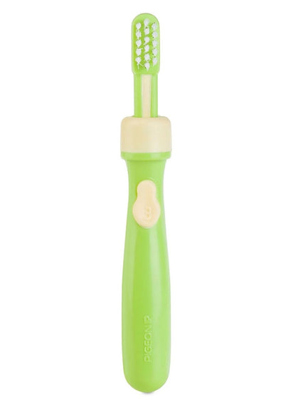 Pigeon Lesson 3 Training Toothbrush - GREEN