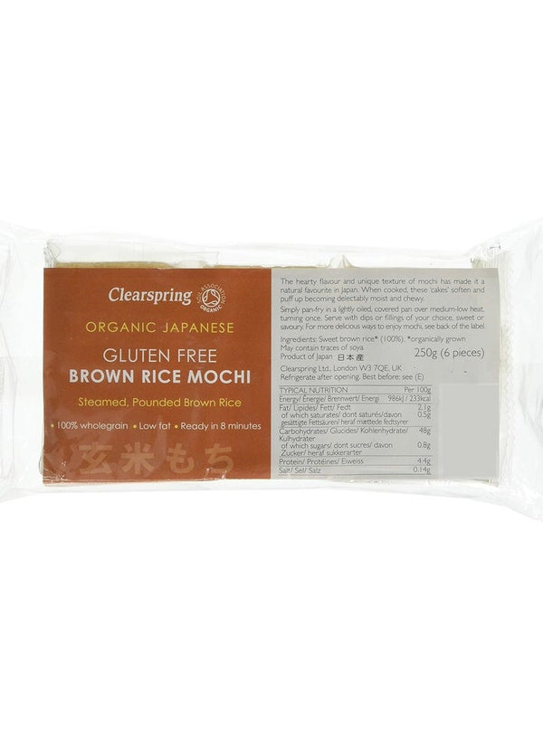 Clearspring Organic Brown Rice Mochi 250g