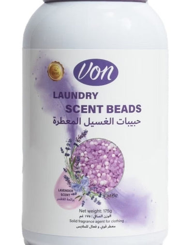 VON â Lavender Scent Beads For Laundry Premium Fragrance Booster For Soft Fresh Garments 175G