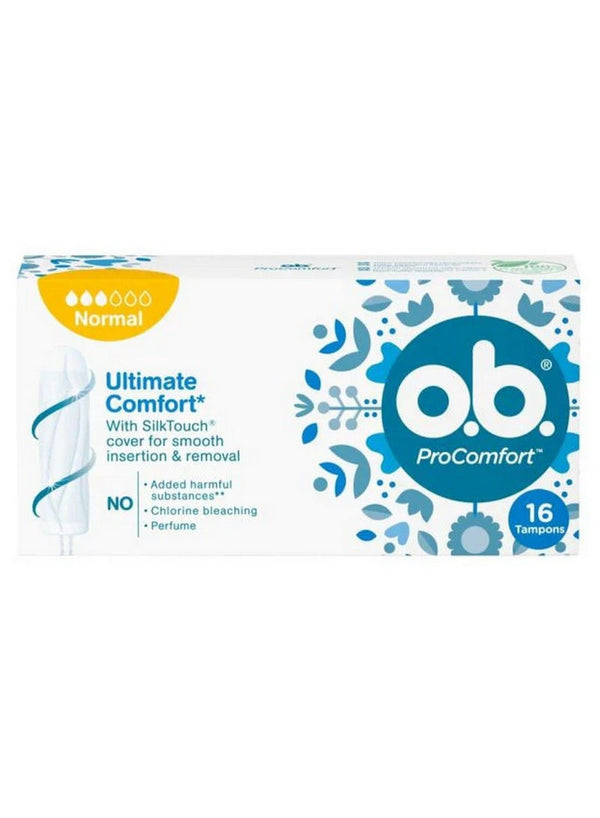 O.B. Ultimate Comfort Normal Tampons 16Pcs