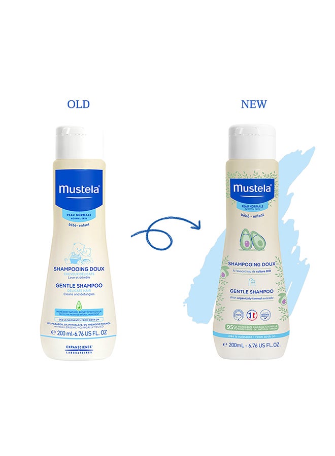 Mustela Gentle Baby Shampoo with Avocado, 200ml