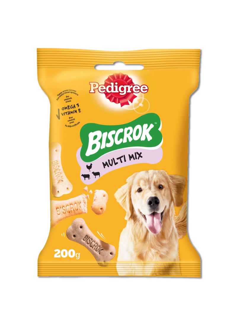 Pedigree Biscrok Multi Mix Biscuits 200g