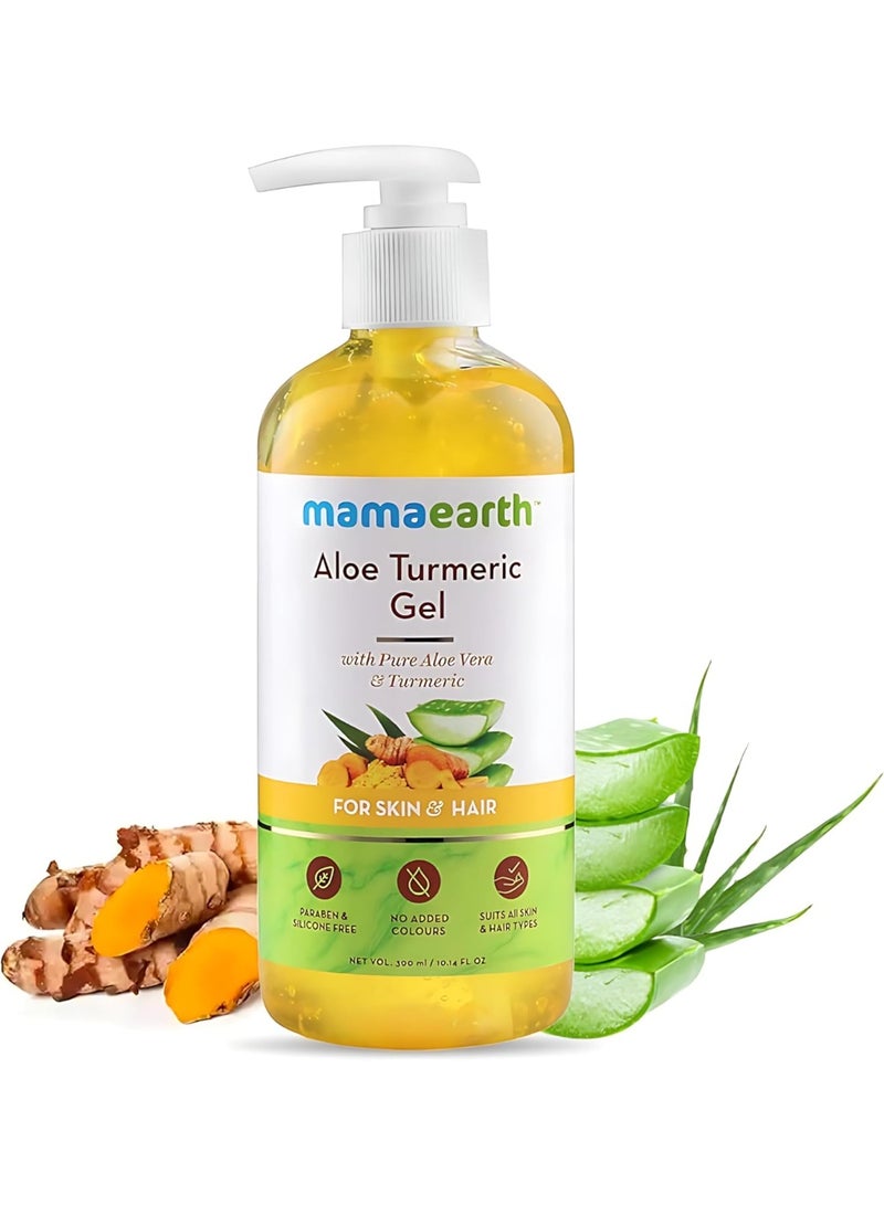 Mamaearth Aloe Turmeric Gel for Skin & Hair