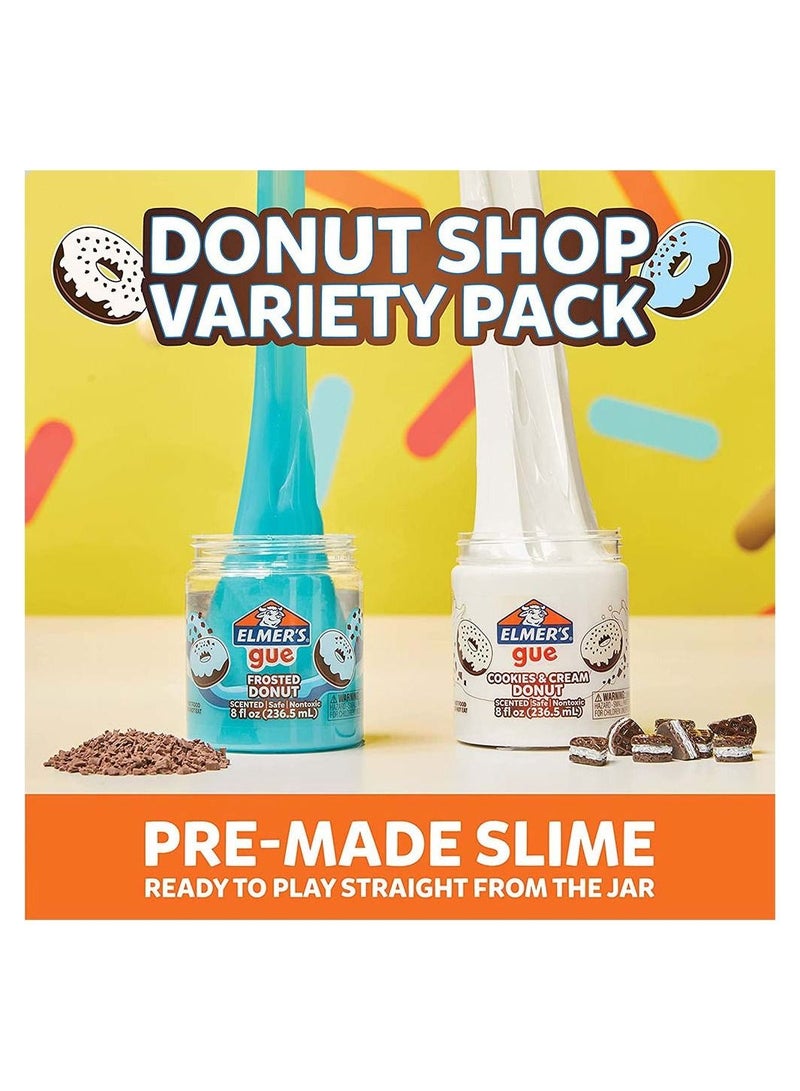 ELMER'S Gue Premade Slime Donut Shop 16 Oz