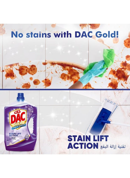 Dac Gold Liquid Cleaner Lavender Scent 3 L