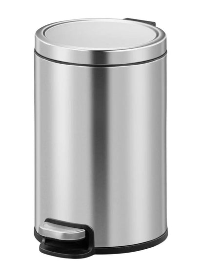 EKO Serene Stainless Steel Step Bin 12 L