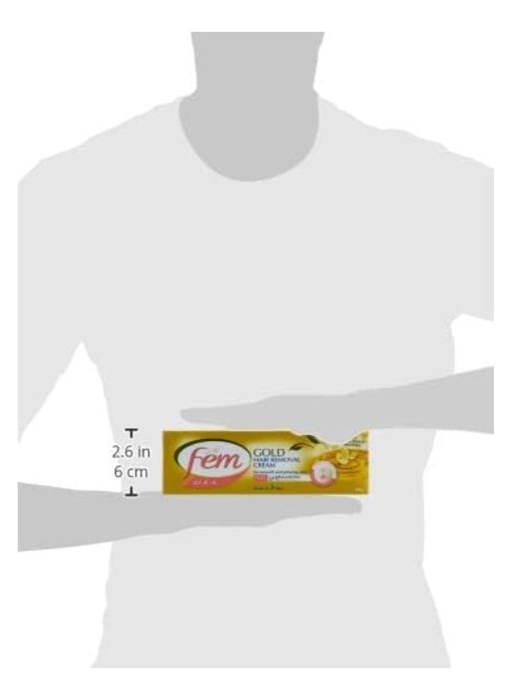 Fem Hair Removal Cream with Gold - 110 G