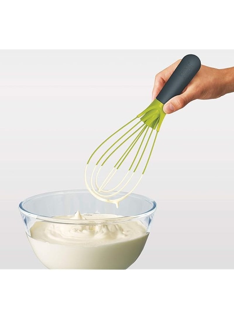 Twist 2-In-1 Whisk Green - Premium Kitchen Tool
