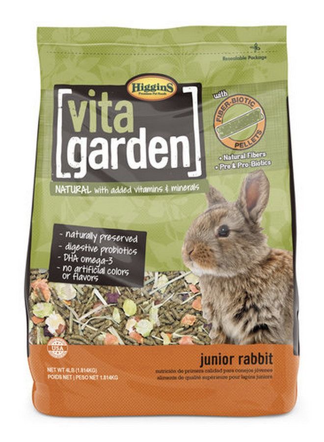 HigginS Vita Garden Junior Rabbit Food, 4-lb