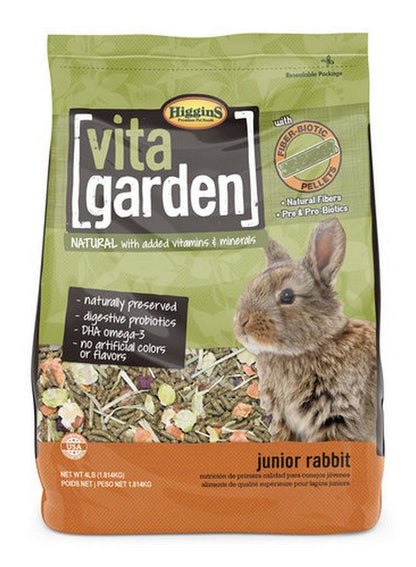 HigginS Vita Garden Junior Rabbit Food, 4-lb