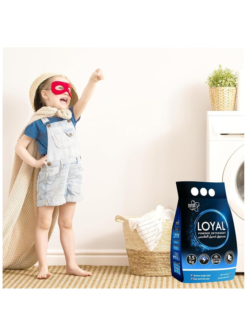 Loyal Detergent Powder Spring Flowers 1.5 Kg