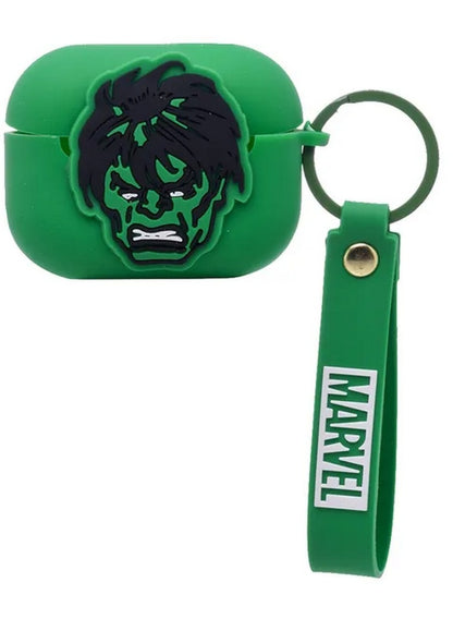 avengers earphone, avengers earphone protective, case black, case green, daily wear, dry cloth, earphone protective, earphone protective case, gift idea, hulk fans, keep away, marvel, protective case, protective case green, soft dry
