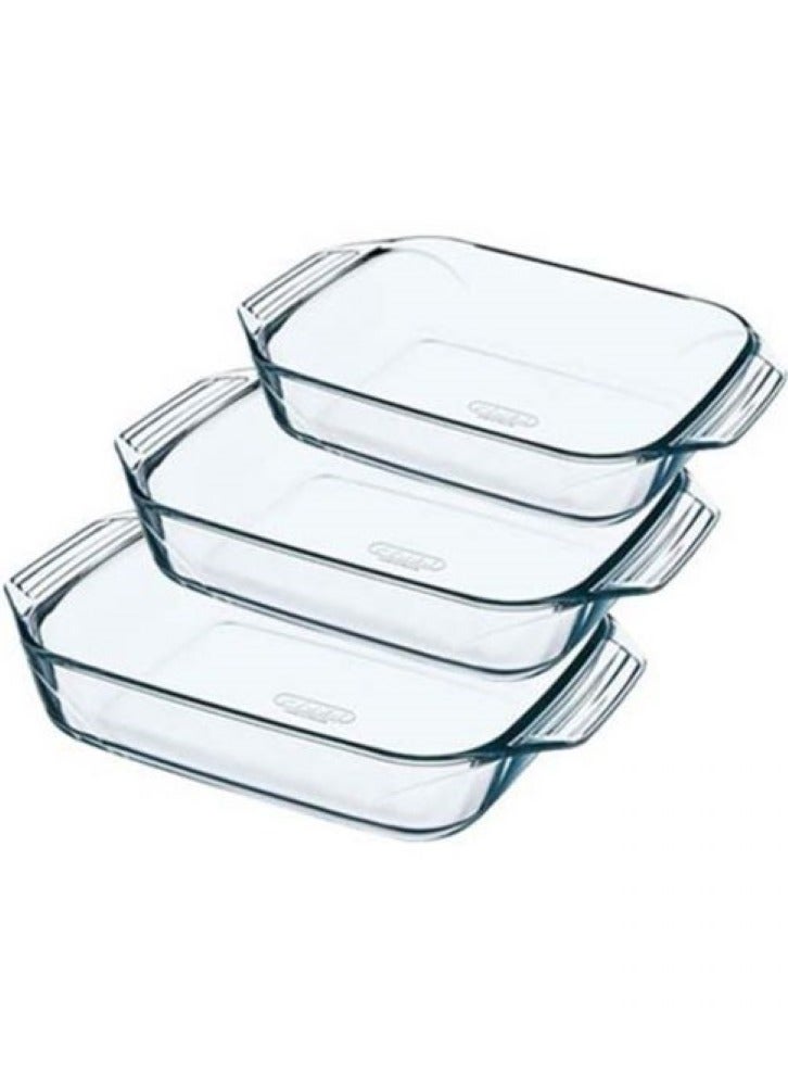 PYREX Rectangle Roaster Daily Set - Premium Quality