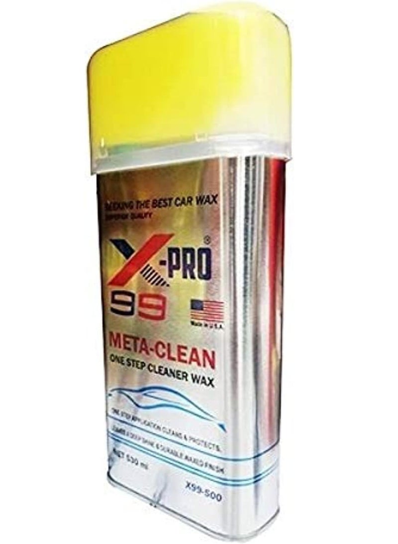 X-PRO Car Wax Metaclean One Step Cleaner Wax