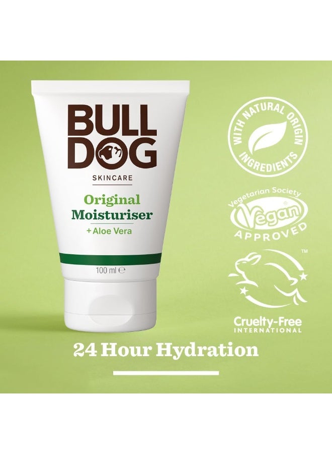 Bull Dog Original Face Moisturiser for Men 100 ML