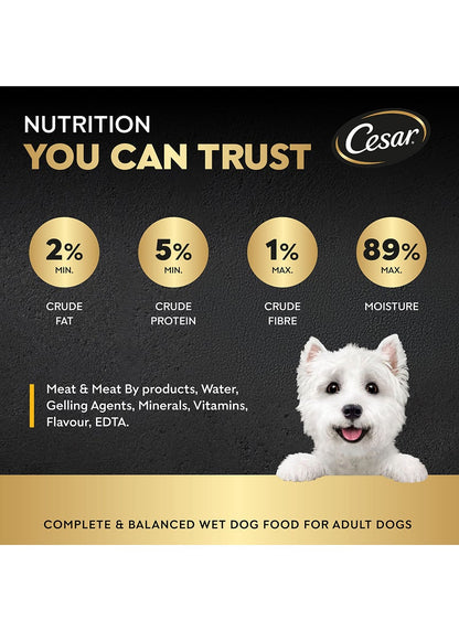 Cesar Chicken Wet Dog Food 100g - Premium Quality