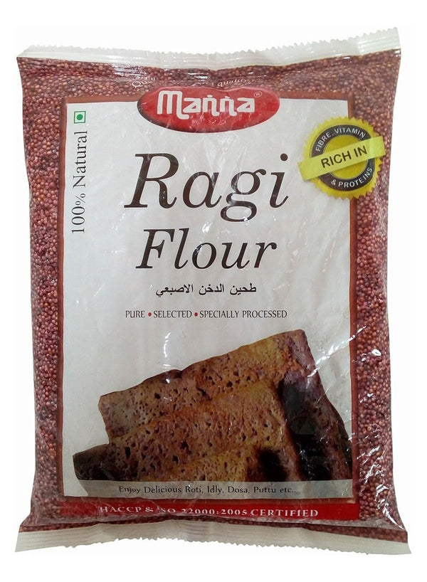 Manna Ragi Flour 1 Kg - Premium Quality