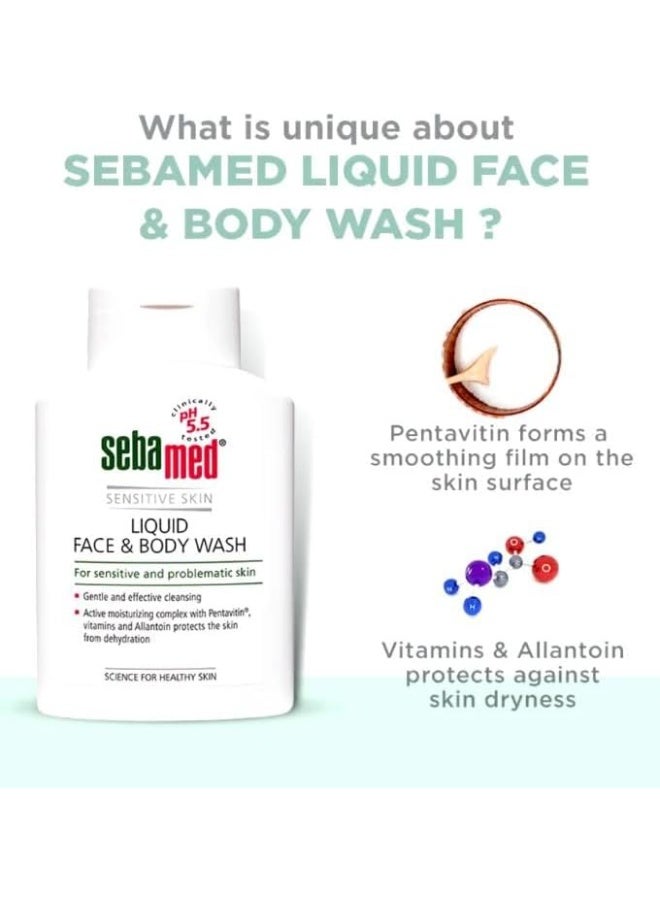 Sebamed Liquid Face and Body Wash 500 ML