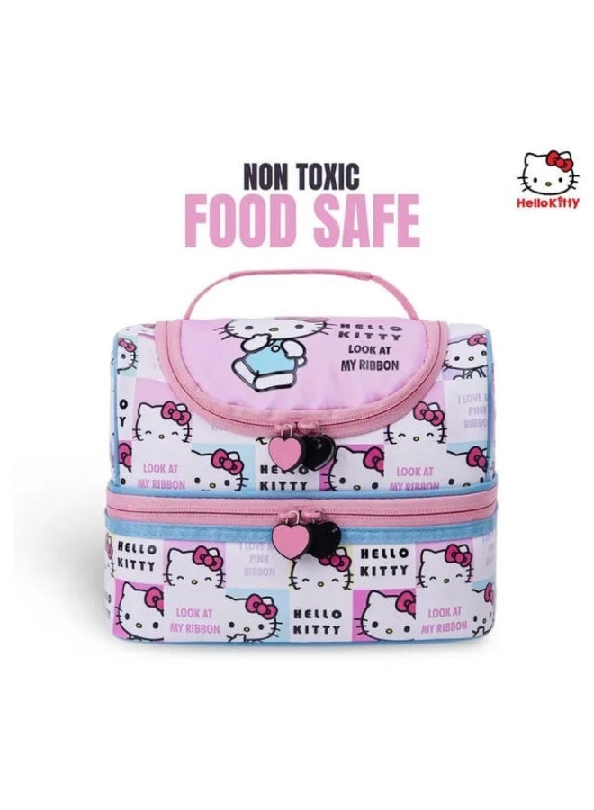 Trucare Hello Kitty Dual Compartment Lunch Bag