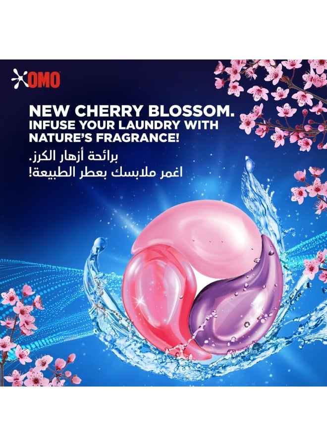 Omo Comfort 3In1 Laundry Capsules - Cherry Blossom