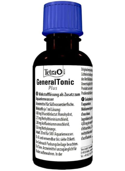 even loss, fin rot, fins dull, fish care, general tonic, general tonic plus, mouth rot, multi-purpose, plus medicine, rot mouth, tetra, tonic plus, tonic plus medicine, type fish, wide range