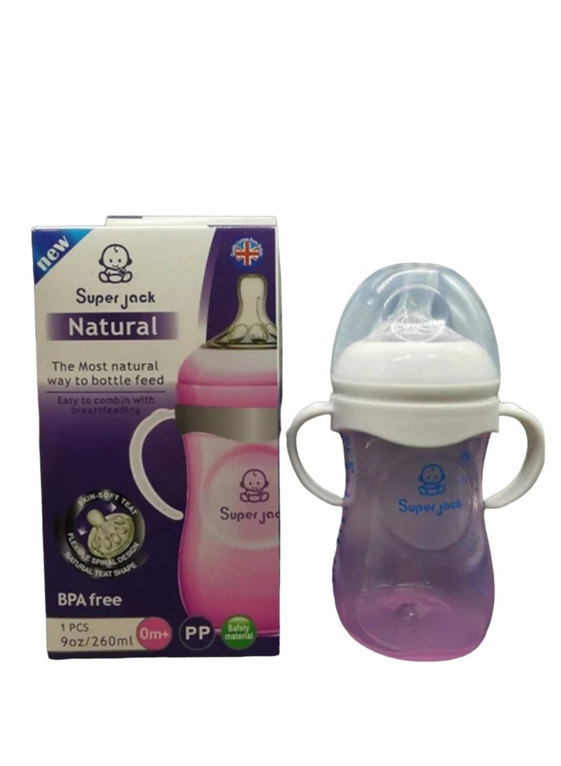Super Jack Natural Baby Bottle 260 ML